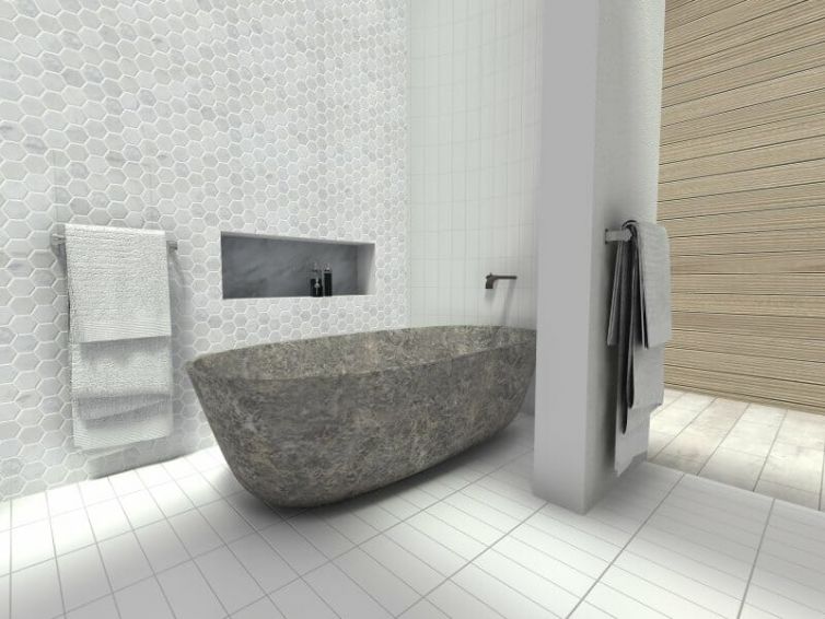 Modern-Bathroom-freestanding-tub